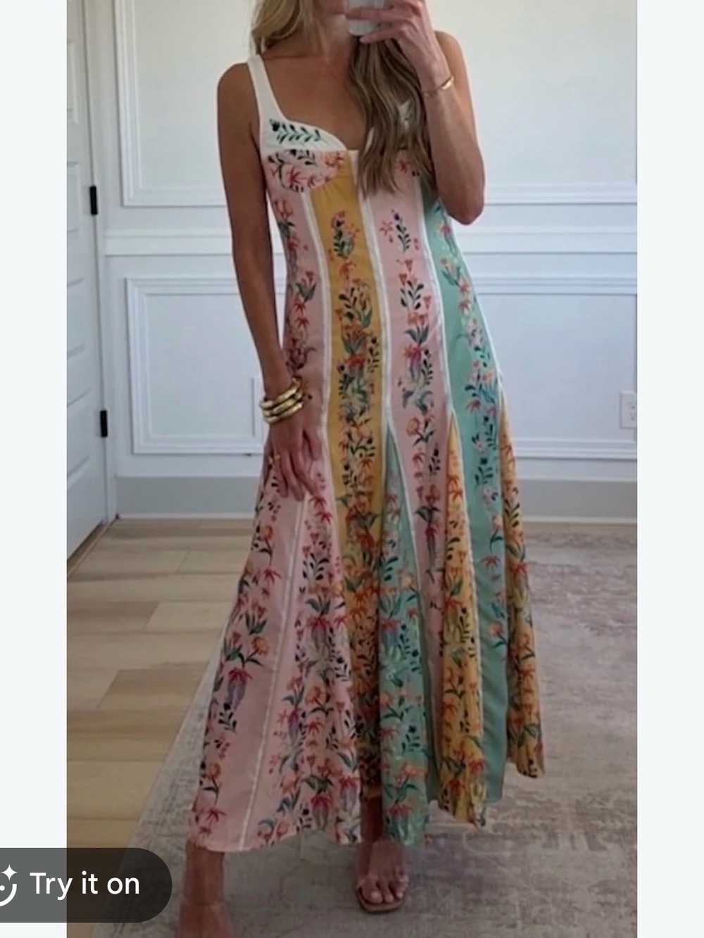 Floral Maxi Dress MultiColor
